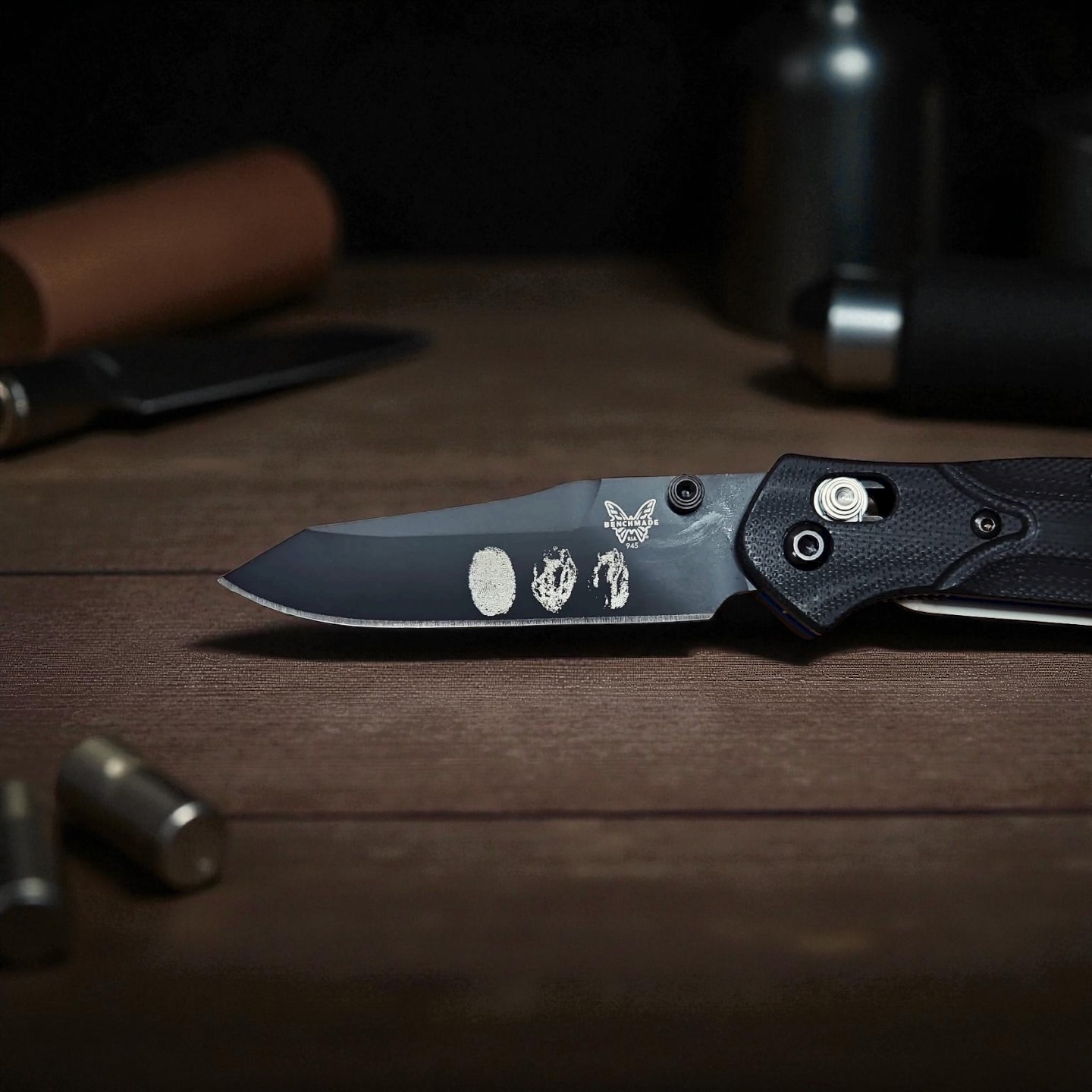 Fingerprint Engraved Blade